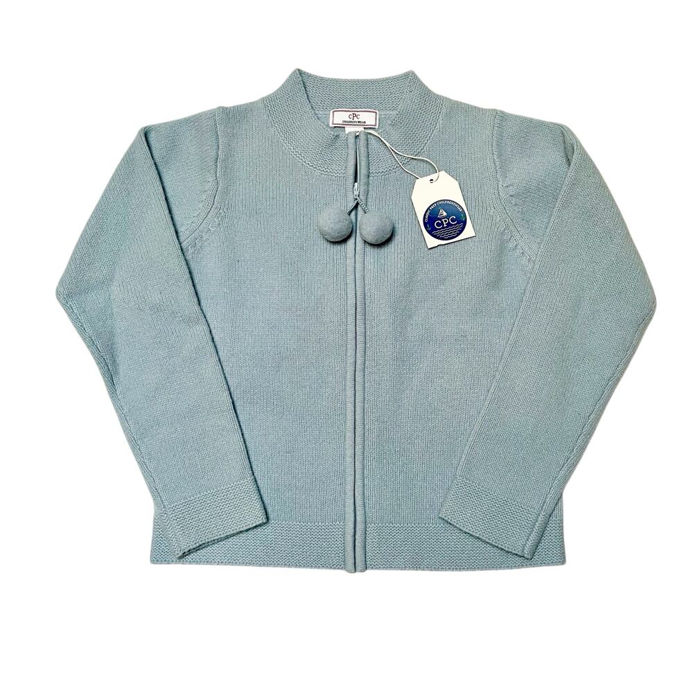 NWT Classic Prep Childrenswear Pippa Wool Pom Sweater Size 10